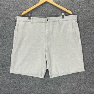 Callaway Shorts Men’s 40 Light Gray Flat Front Golf Performance SOFT Stretch
